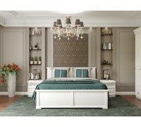 Спальный гарнитур Омега белая