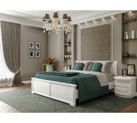 Кровать Омега белая