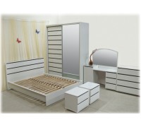 Спальный гарнитур Прага белая