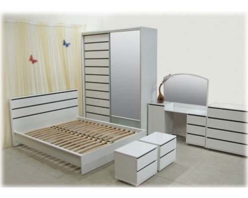 Спальный гарнитур Прага белая