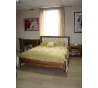 Кровать Альматея (прямое мягкое изголовье)