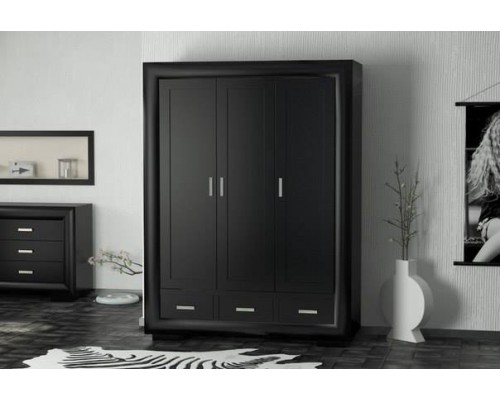 Шкаф Магия чисел 3-х дверный с ящиками