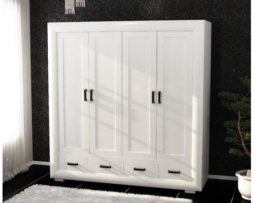 Шкаф Магия чисел 4-х дверный с ящиками