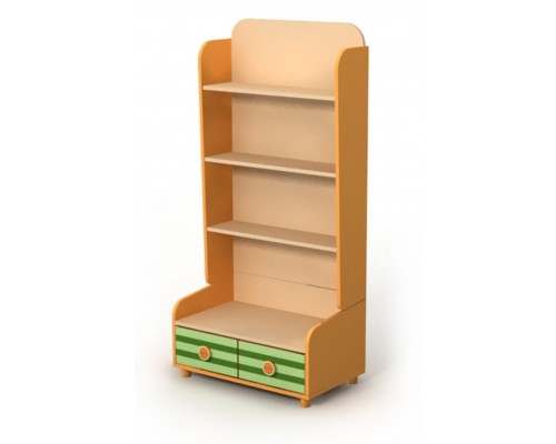 Шкаф книжный Active 04-3