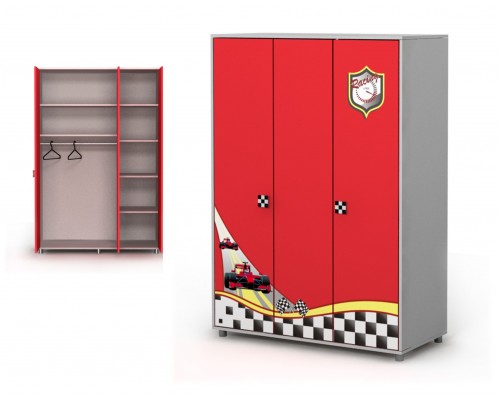 Шкаф 3-х дв  Driver 03