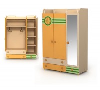 Шкаф Active 3-х дверный 03