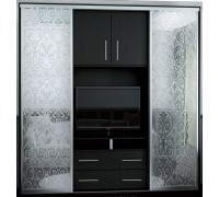 Шкаф-купе под телевизор К21