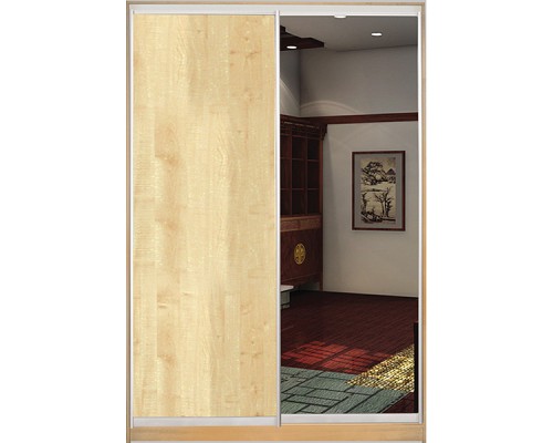 Шкаф-купе Класик 2-х дверный ДСП / Зеркало