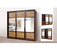 Шкаф-купе 3-х дв Монтре 3Д