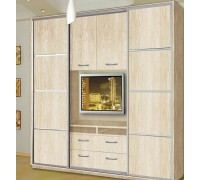 Шкаф-купе под телевизор К27