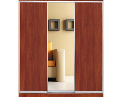 Шкаф-купе  Класик 3-х дверный ДСП/Зеркало/ДСП