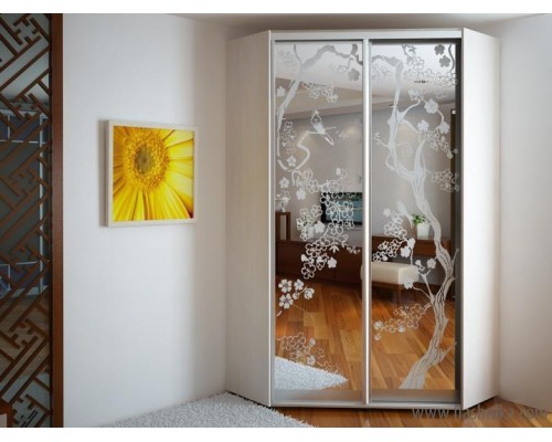 Шкаф-купе угловой ВУ1300-1300-2200