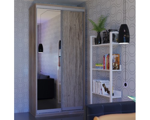 Шкаф-купе  2-х дверный Ф 124