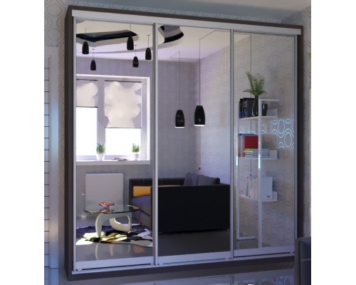 Шкаф-купе 3-х дверный ФН 244-2.2