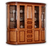 Витрина Элма 2-х радиусная