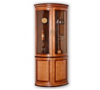 Витрина Элма угловая радиусная