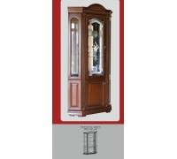 Витрина Элеонора с дверкой