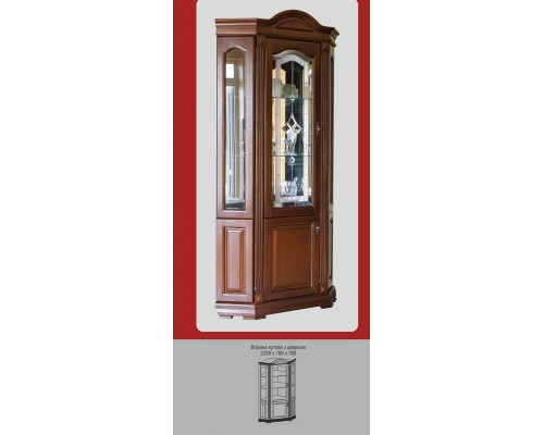 Витрина Элеонора с дверкой