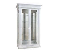 Витрина 2-дв. Соната (стекло) белая